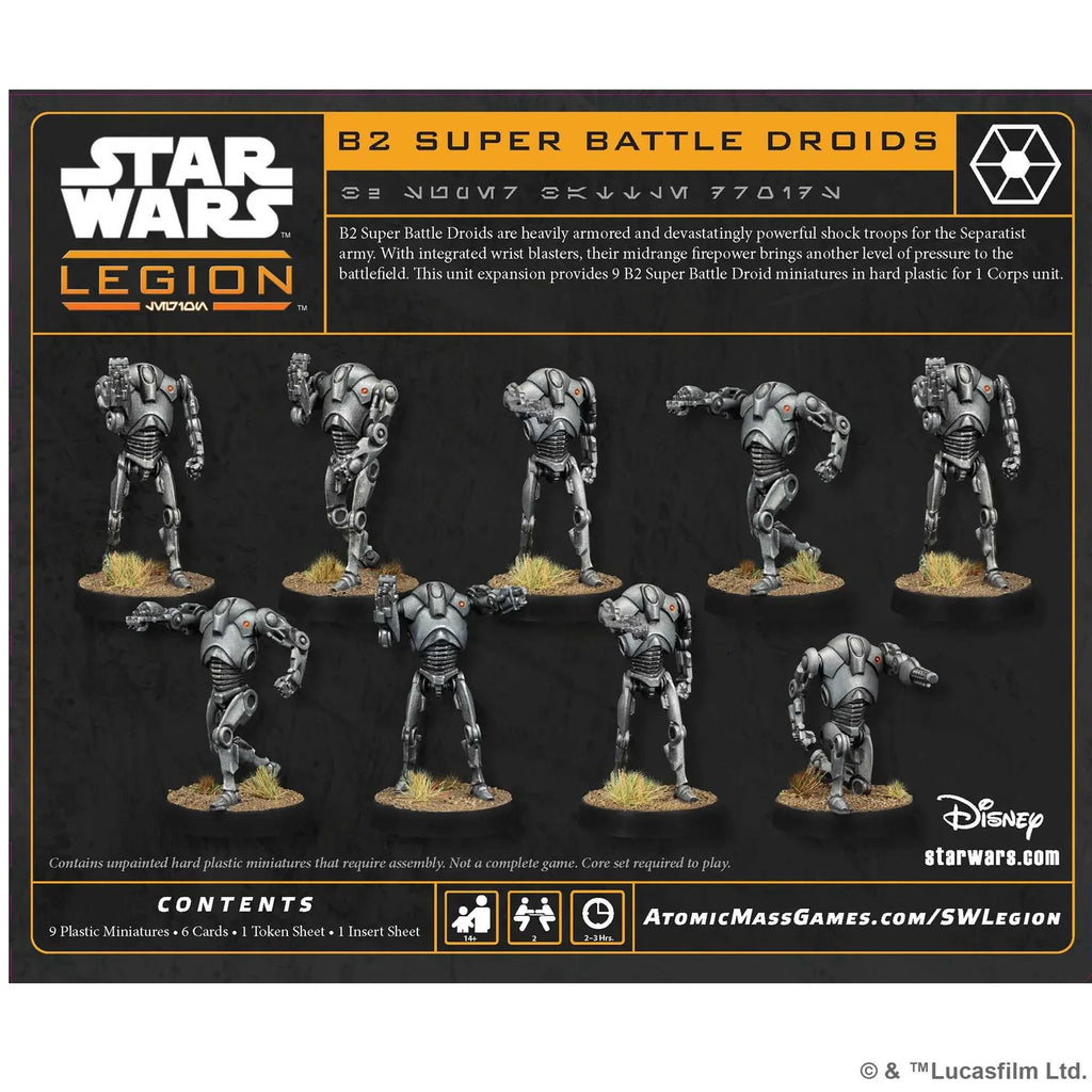 Star Wars: Legion – B2 Super Battle Droids Unit (9 Miniatures)