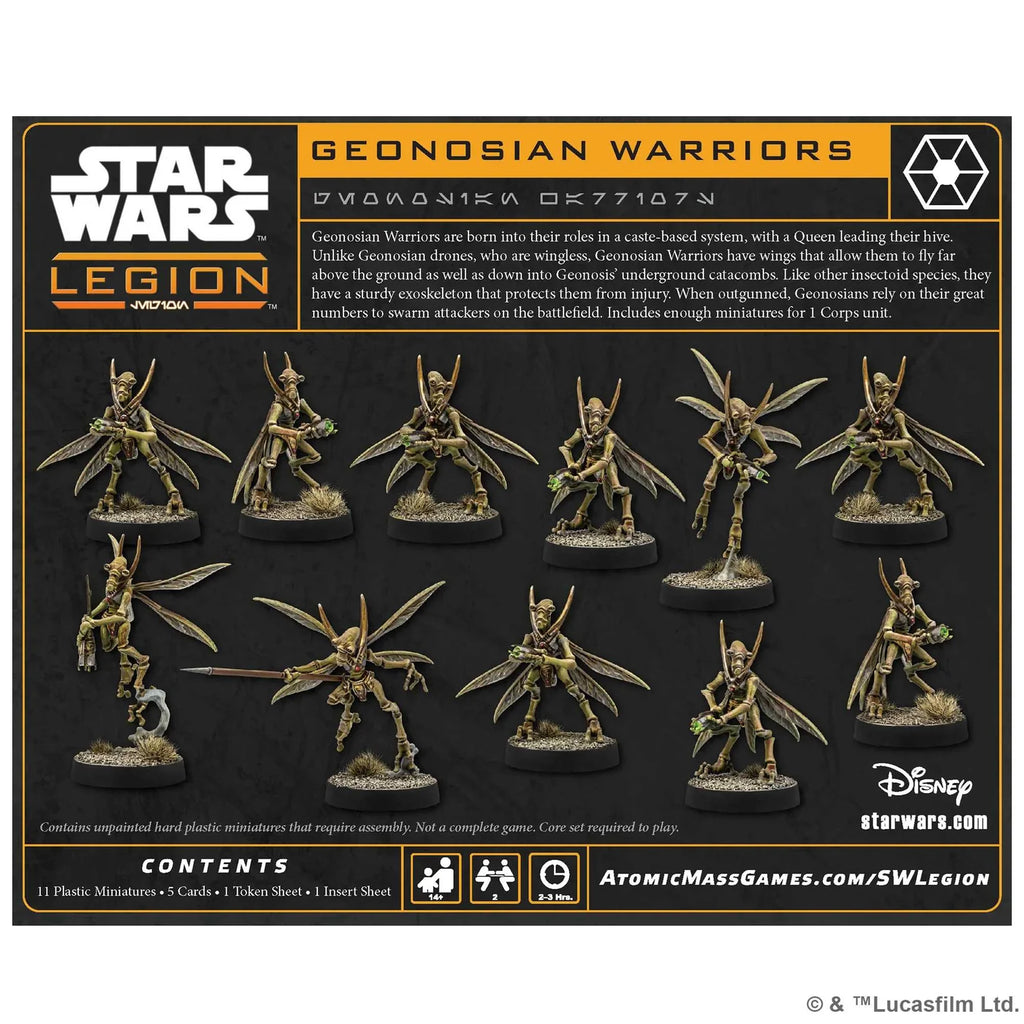Star Wars: Legion – Geonosian Warriors Unit Expansion (11 Miniatures)