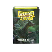 Dragon Shield Matte Sleeves Standard Size- Forest Green (100)