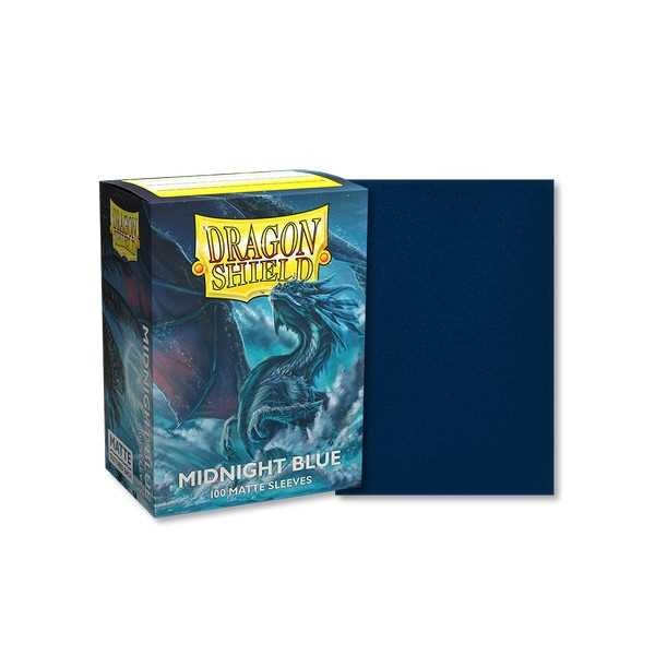 Dragon Shield Matte - Midnight Blue(100ct)