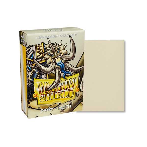 Dragon Shield Matte Japanese size - Ivory (60 ct. In box)