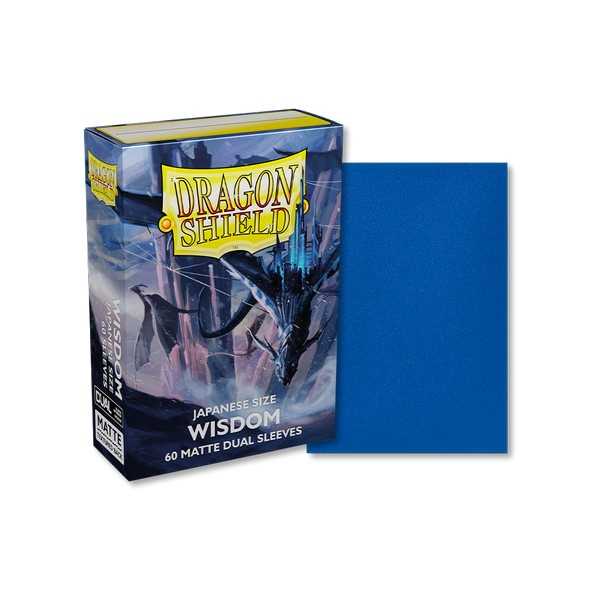 Dragon Shield Dual Matte Sleeves – Wisdom (60) Japanese size