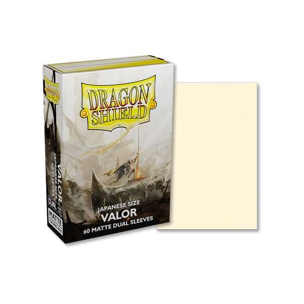Dragon Shield Dual Matte Sleeves – Valor (60) Japanese size