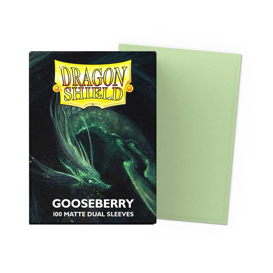 Dragon Shield Matte Dual Standard Sleeves - Gooseberry (100 ct.)