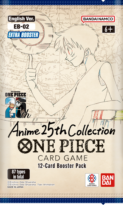 One Piece Card Game: EXTRA BOOSTER -Anime 25th Collection- [EB02]  - Booster
