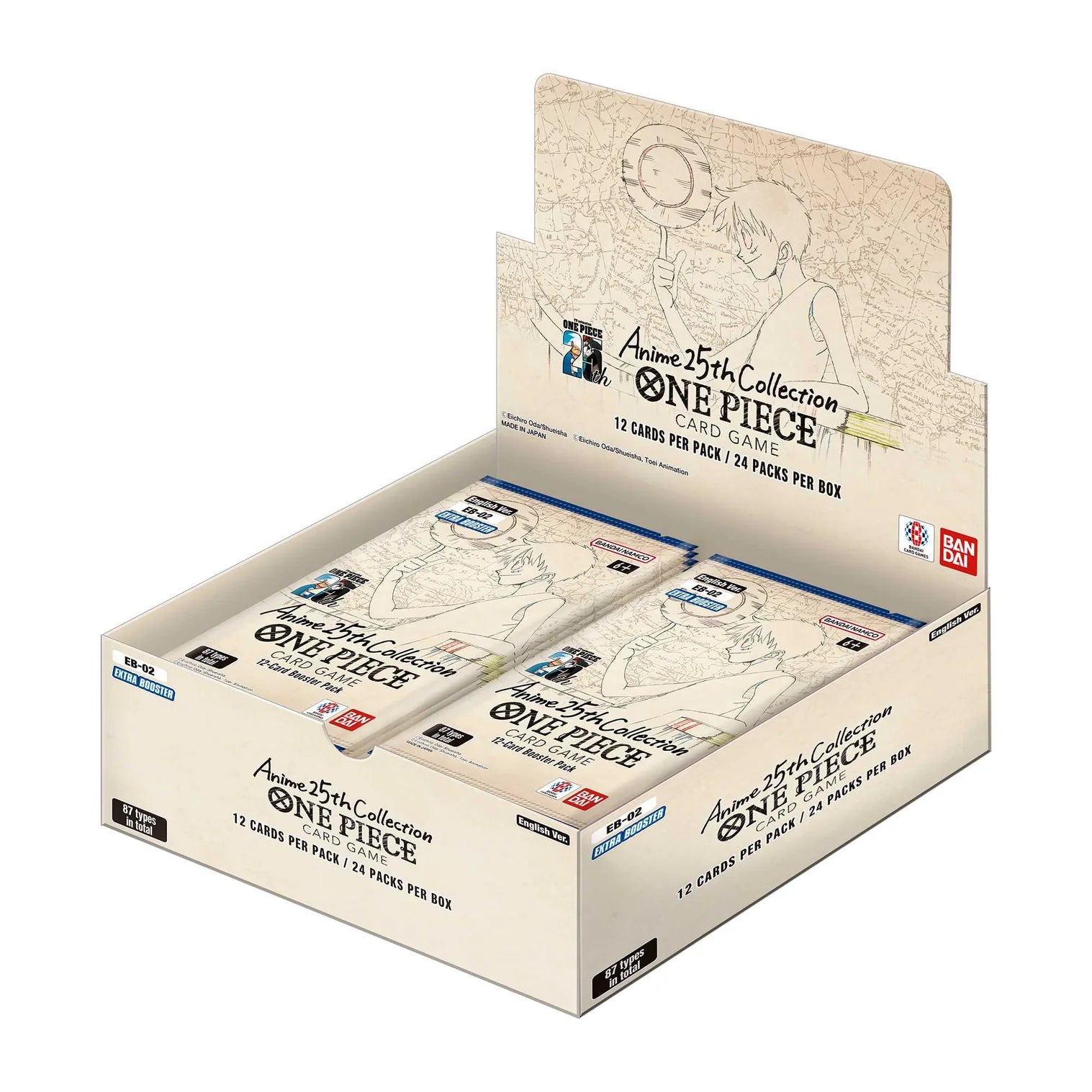 One Piece Card Game: EXTRA BOOSTER -Anime 25th Collection- [EB02]