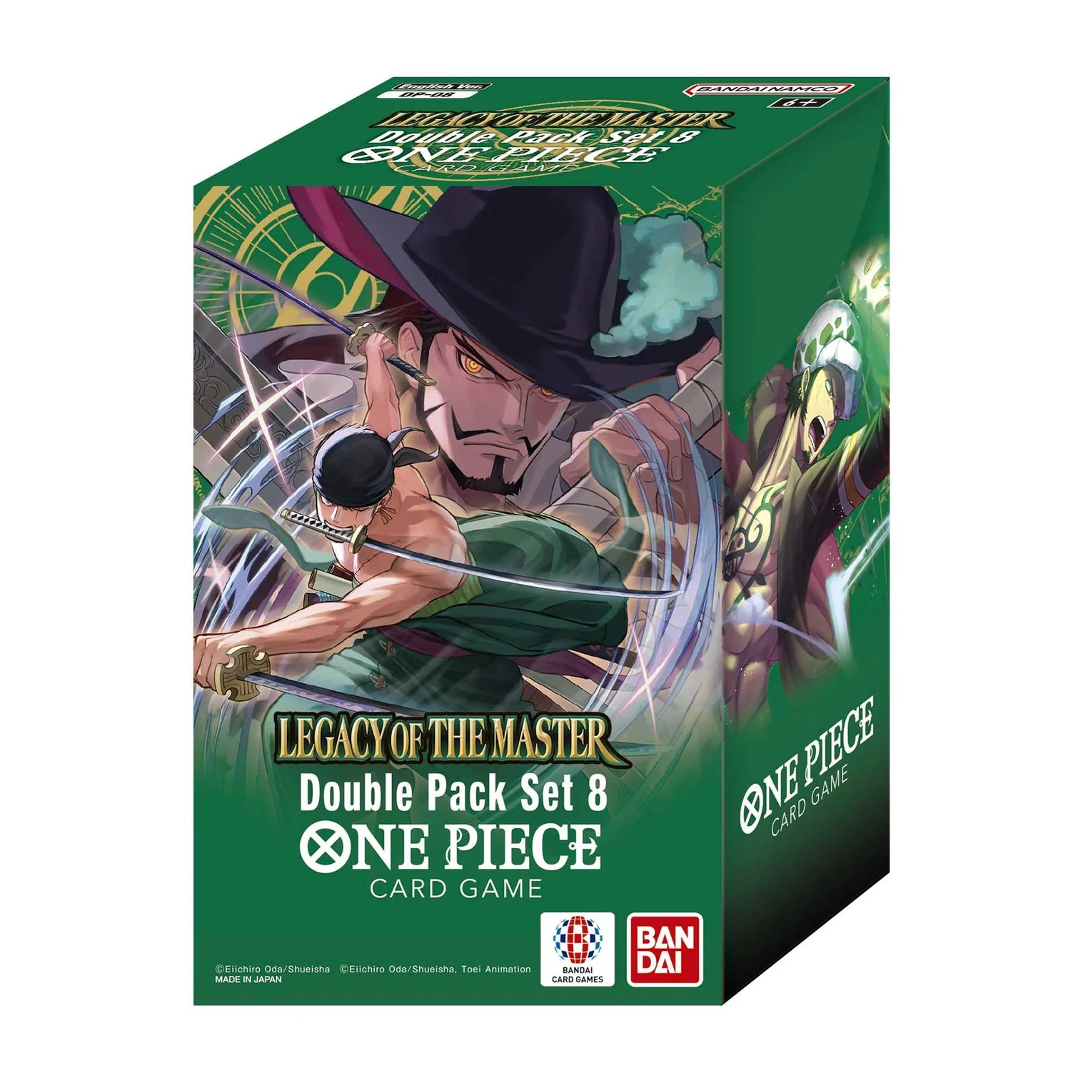 One Piece Card Game: Double Pack Set (DP-08) - Legacy of the Master