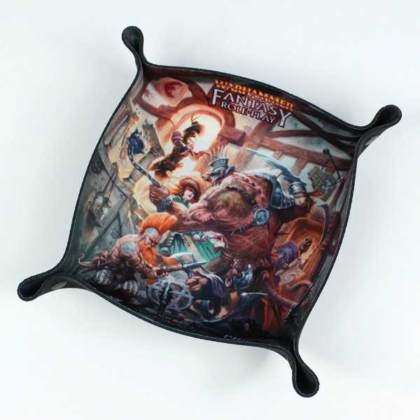 Warhammer Fantasy RolePlay - Grim - Folding Square Dice Tray