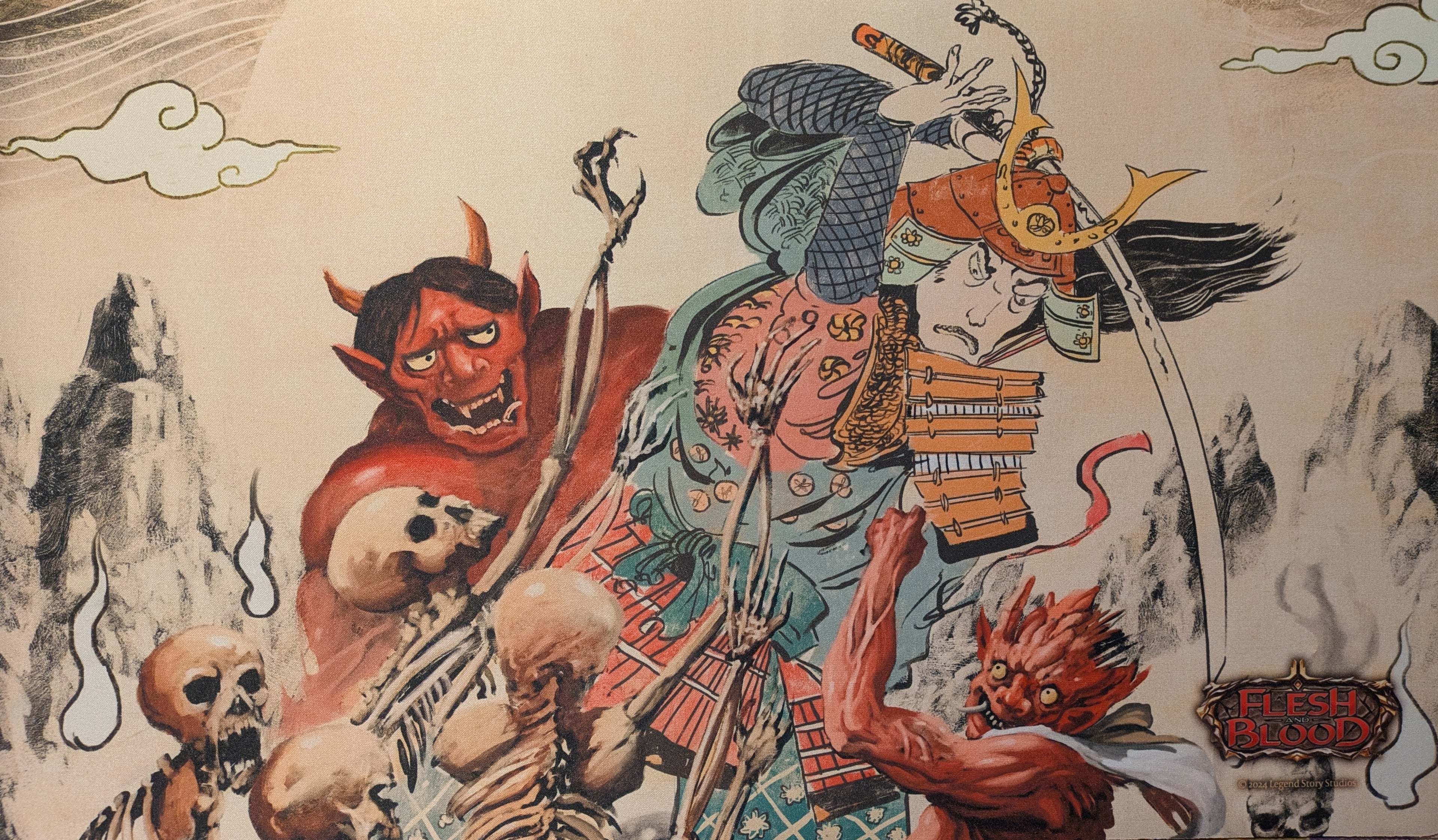 "Defang the Dragon" Playmat