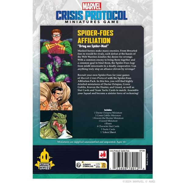 Spider Foes Affiliation Pack