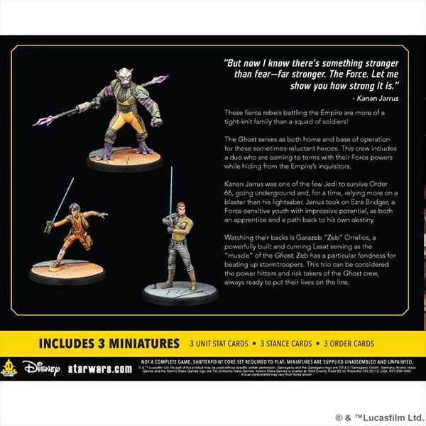 Star Wars: Shatterpoint: Stronger Than Fear Squad Pack