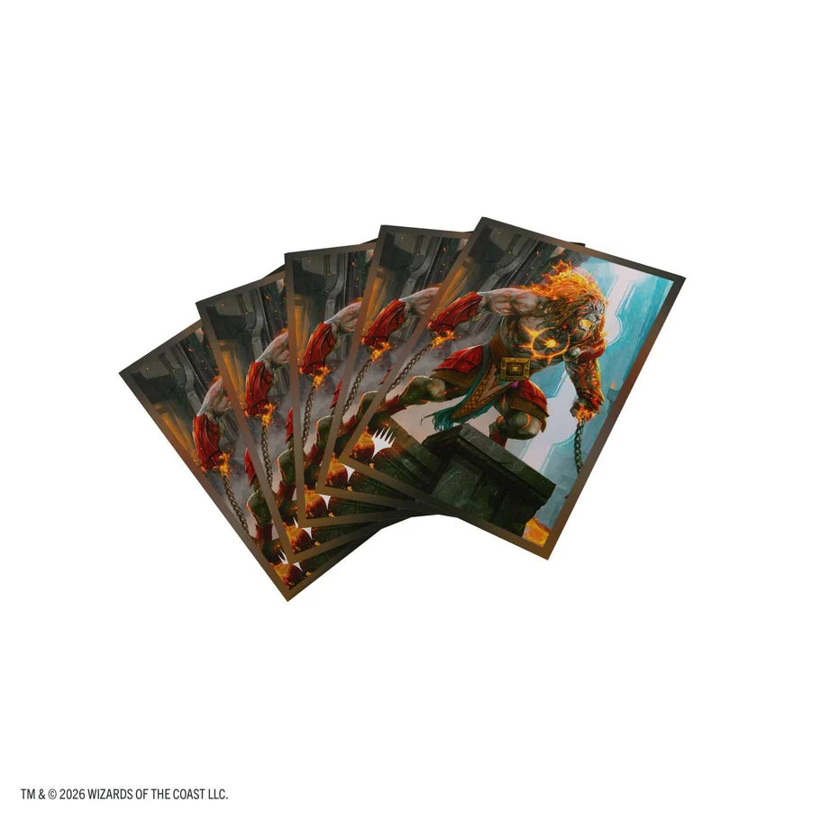 Gamegenic Magic: The Gathering Reality Fracture Premium Art Sleeves - Ajani, Path of Vengeance