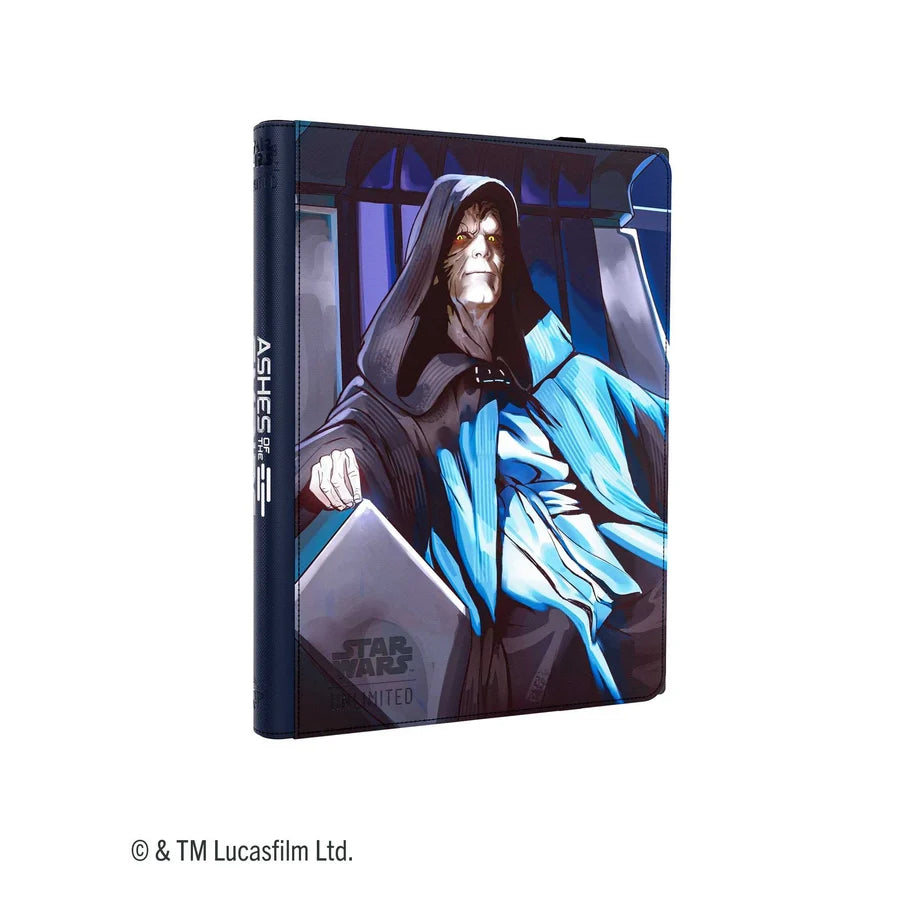 Gamegenic Star Wars: Unlimited Zip-Up Album 18-Pocket - Jedi Luke Skywalker & Emperor Palpatine