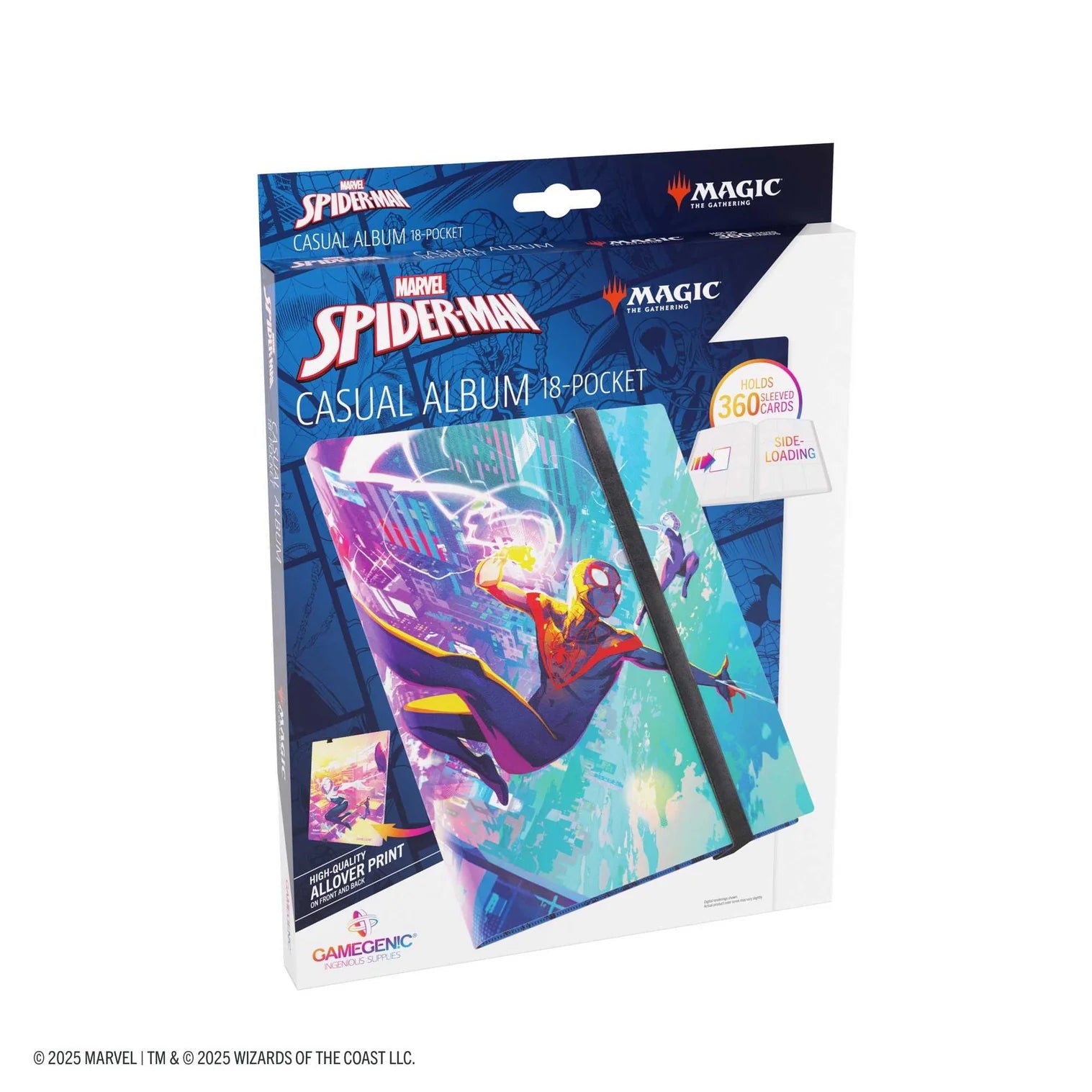 Gamegenic Magic: The Gathering Marvel's Spider-Man 18-Pocket Album - Spider-Man/Spider-Gwen