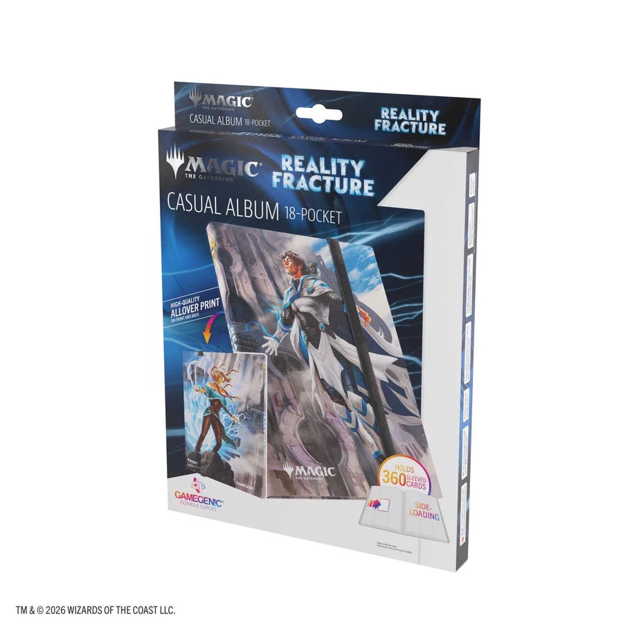 Gamegenic Magic: The Gathering Reality Fracture Casual Album 18-Pocket - Tam, The possibility / Jace, Reality Sculptor