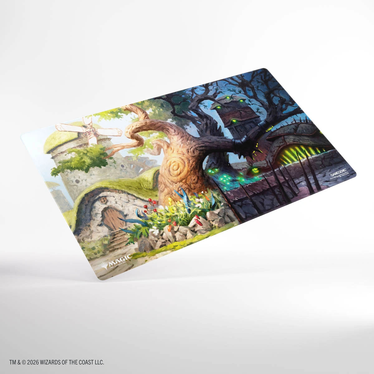 Gamegenic MTG Lorwyn Eclipsed Shiny Playmat - Temple Garden