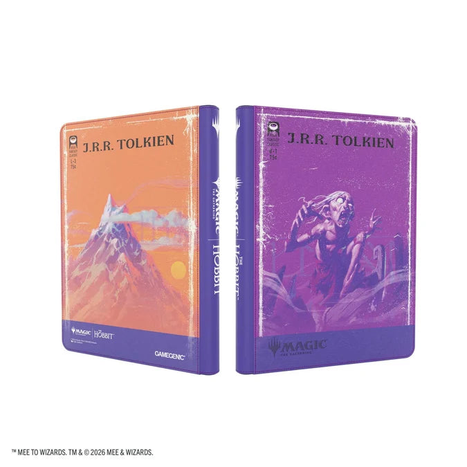 Gamegenic Magic: The Gathering The Hobbit Zip-Up Album 18-Pocket - Gollum, Riddle Master/The Lonely Mountain