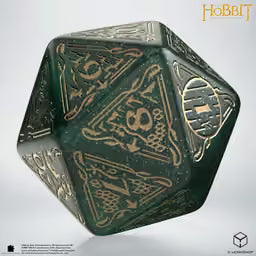 The Hobbit: Jumbo Spindown D20 - Verdant
