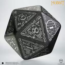 The Hobbit: Jumbo Spindown D20 - Umbral