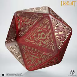 The Hobbit: Jumbo Spindown D20 - Ember