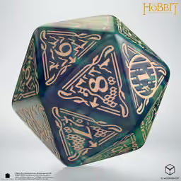 The Hobbit: Jumbo Spindown D20 - Tideborn