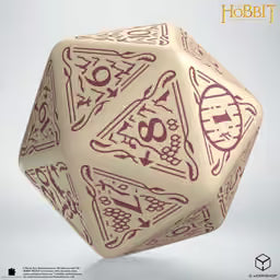 The Hobbit: Jumbo Spindown D20 - Terra