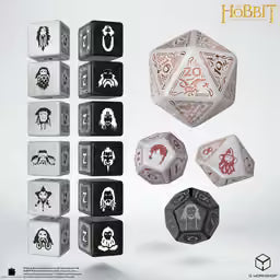 The Hobbit: TCG Dice Set - Radiant Dawn