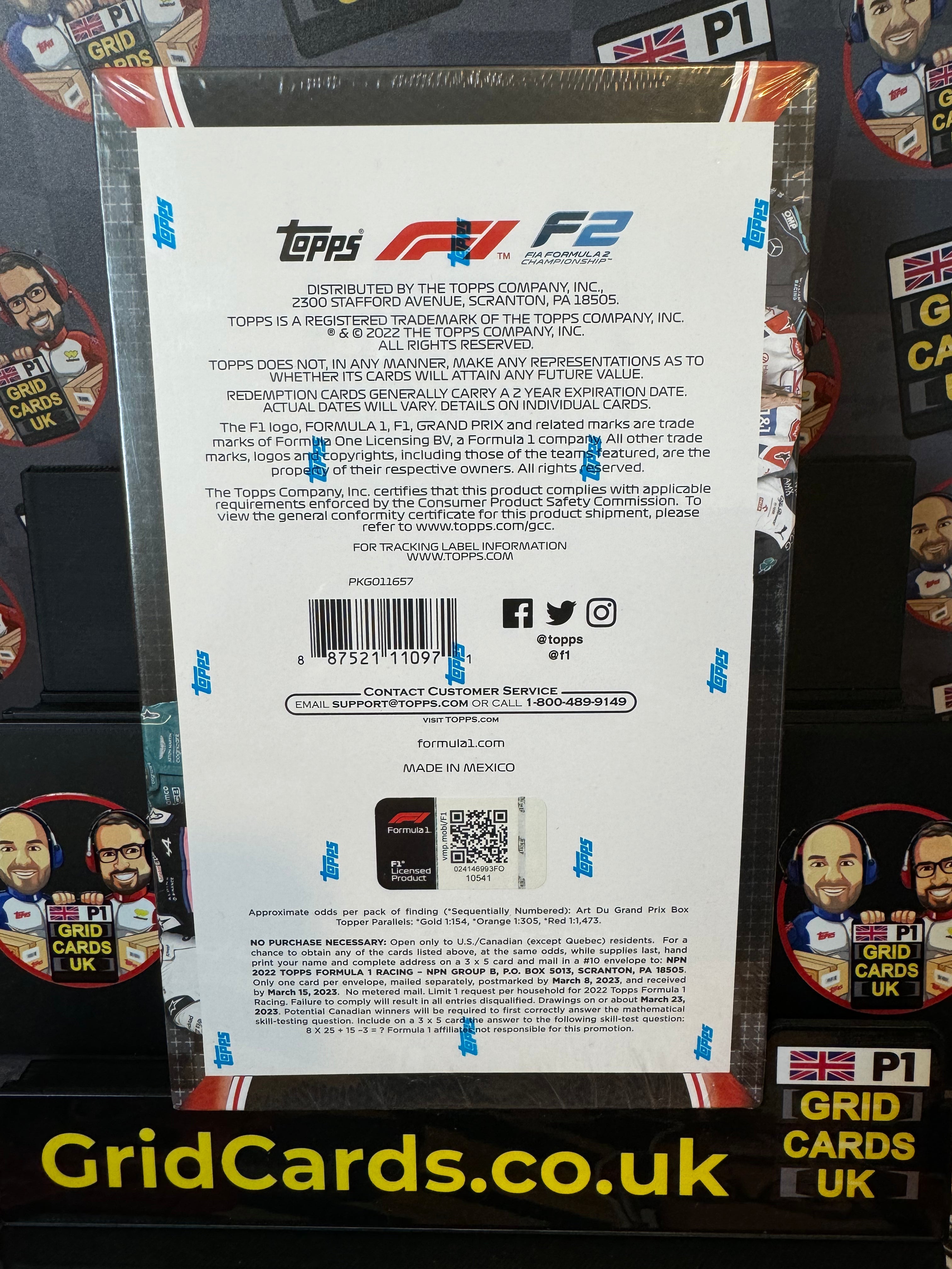 Topps F1 Flagship 2022 - Sealed Box