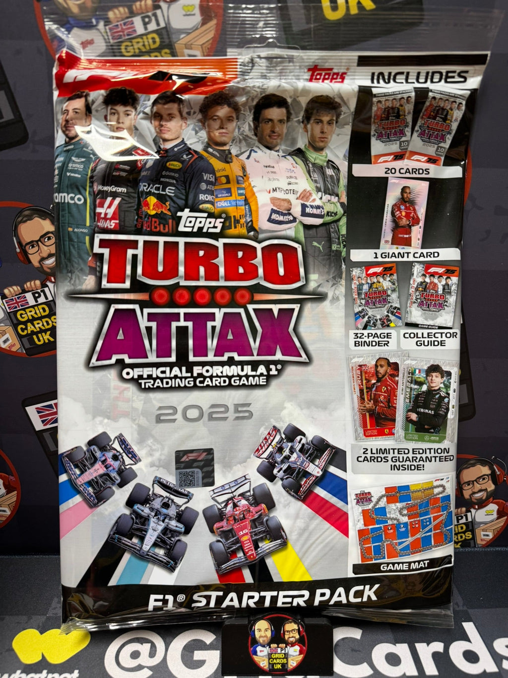 Topps F1 Turbo Attax 2025 Starter Pack (NEW UK Edition)