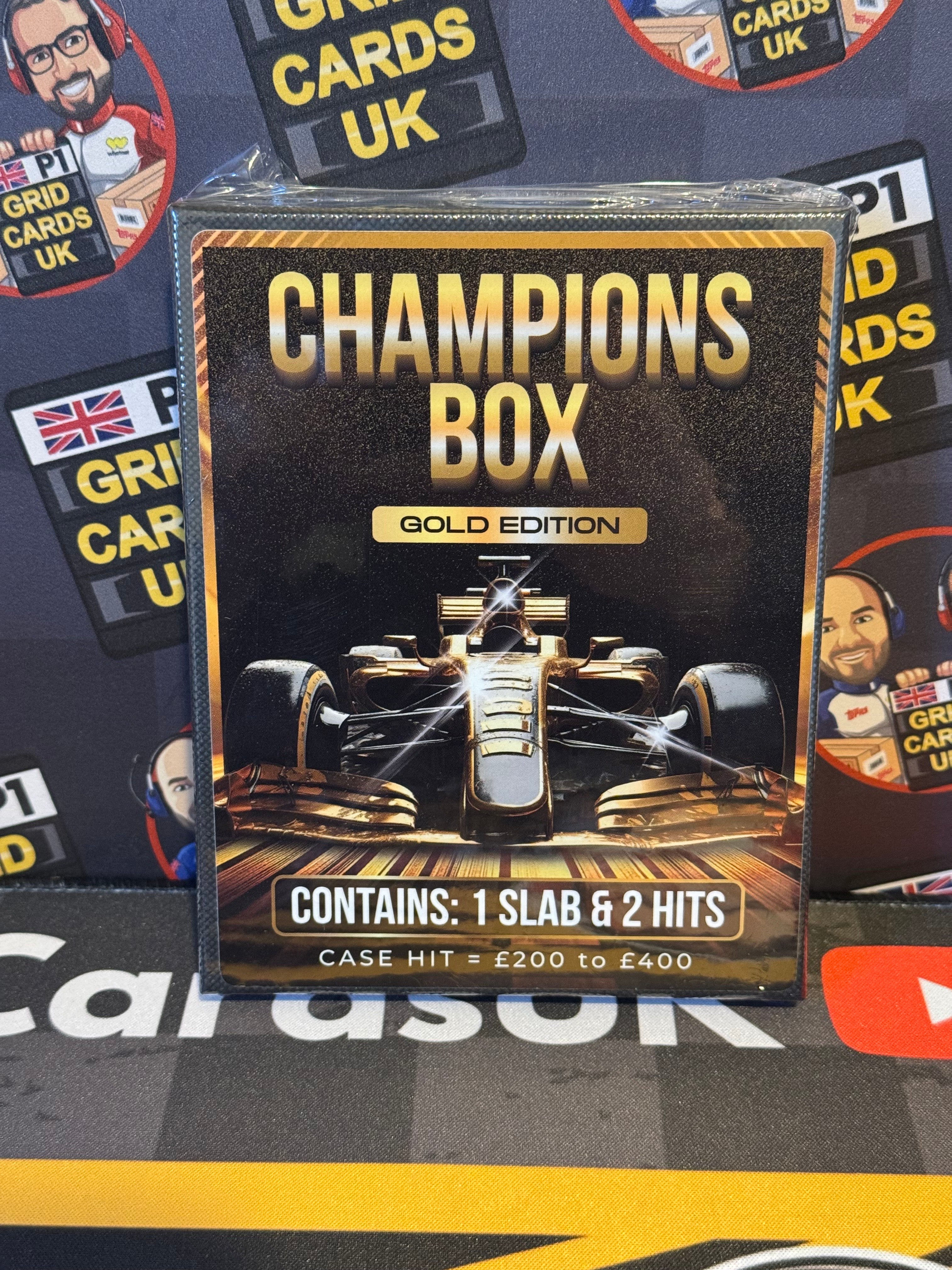F1 Champions Box – Gold Edition