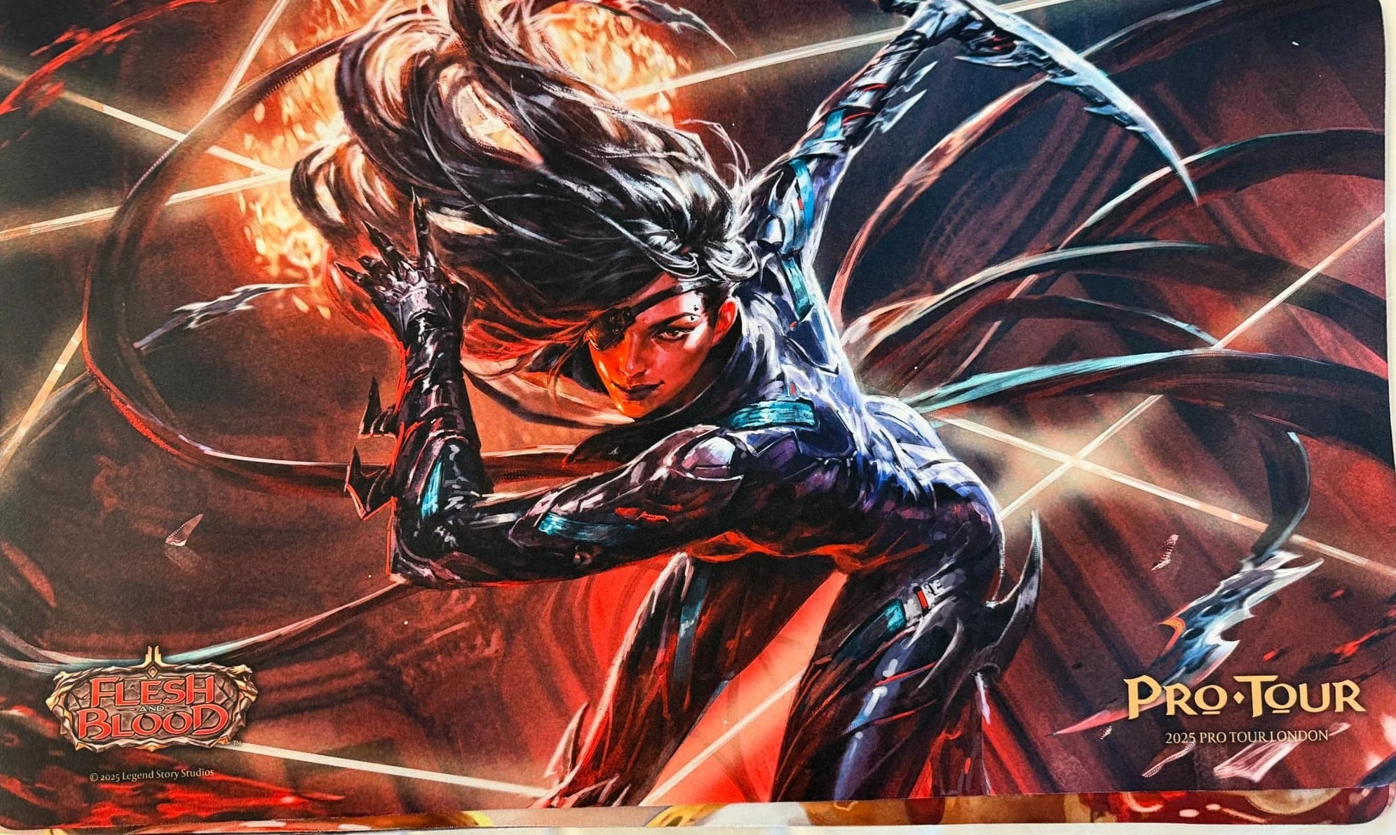 "Kiss of Death" Playmat