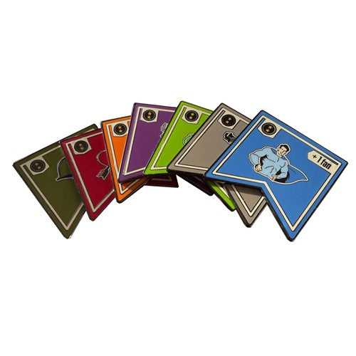 Age Of Comics Board Game: Enamel Tokens
