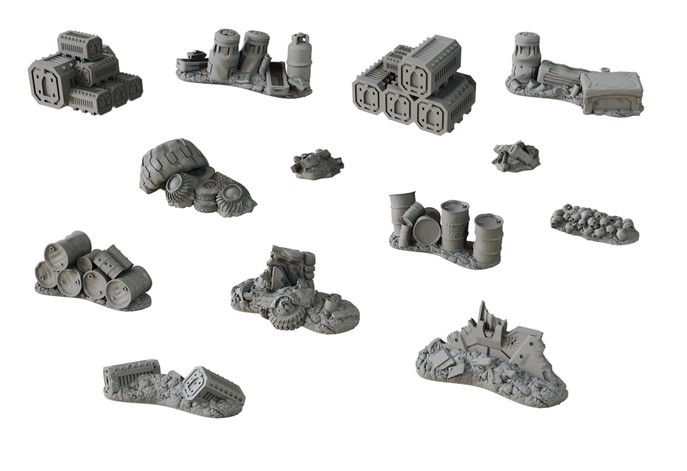 TerrainCrate: Sci-fi Scatter