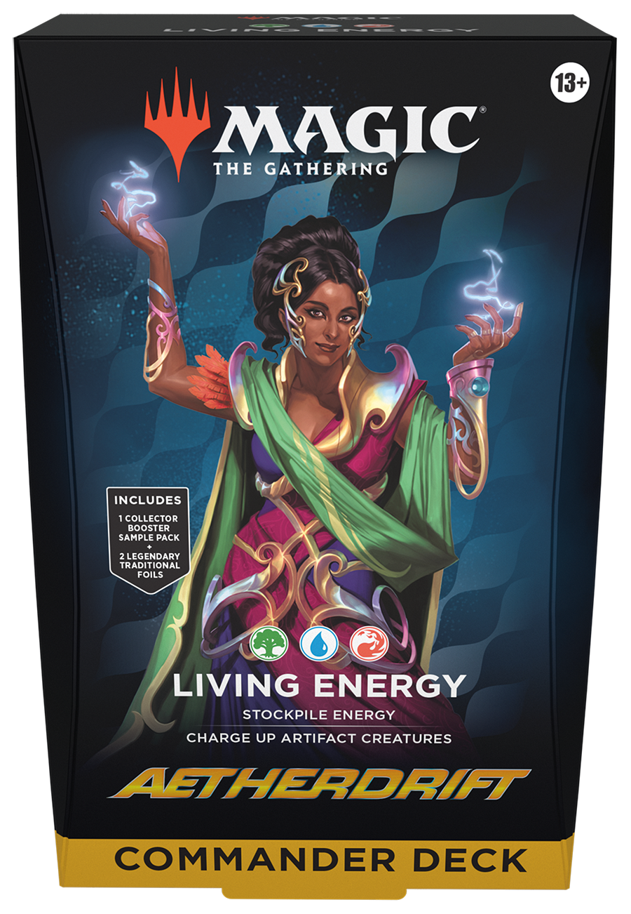 Aetherdrift Commander Deck Living Energy