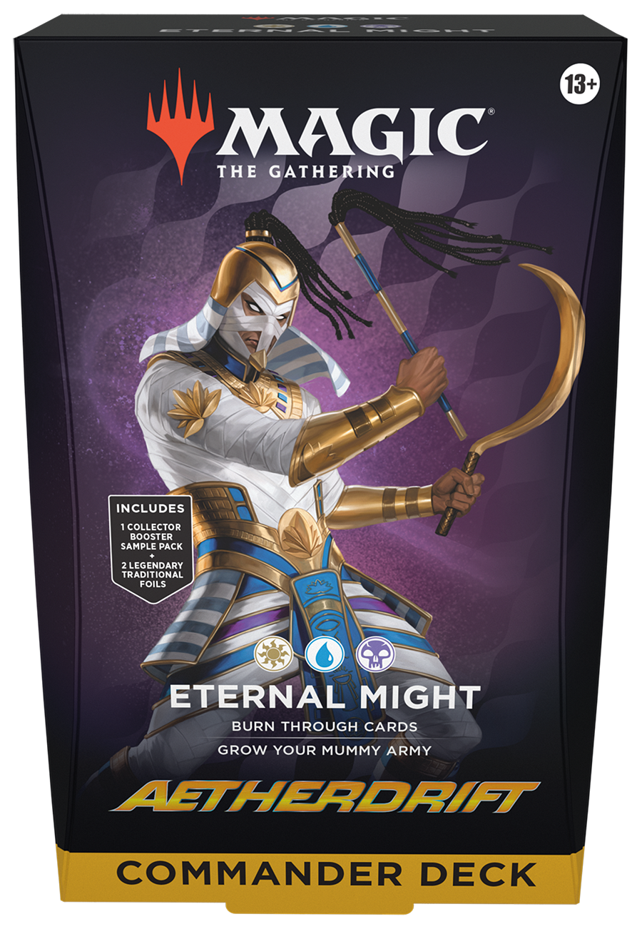 Aetherdrift Commander Deck Eternal Might