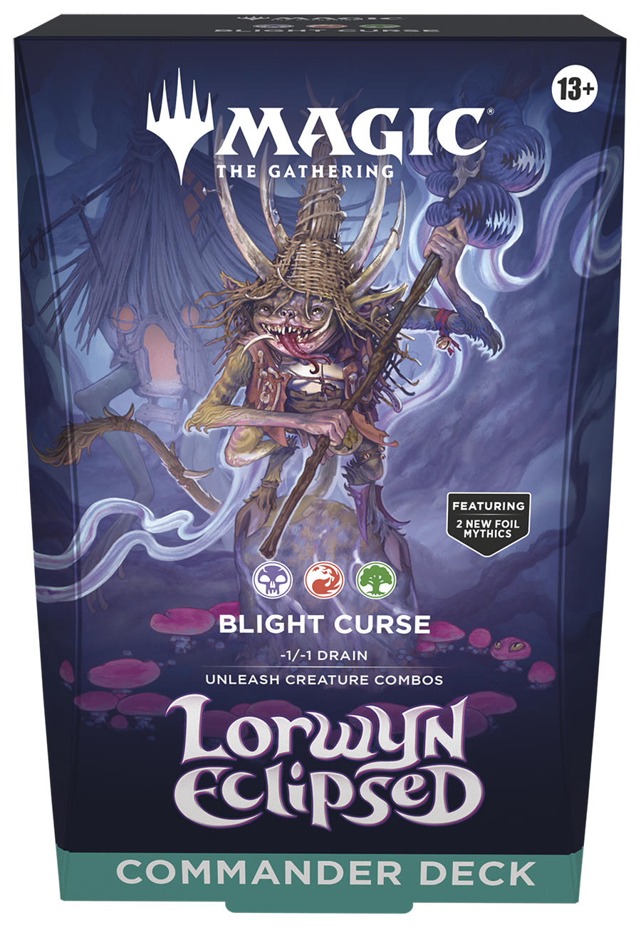 Lorwyn Eclipsed Commander Deck Blight Curse