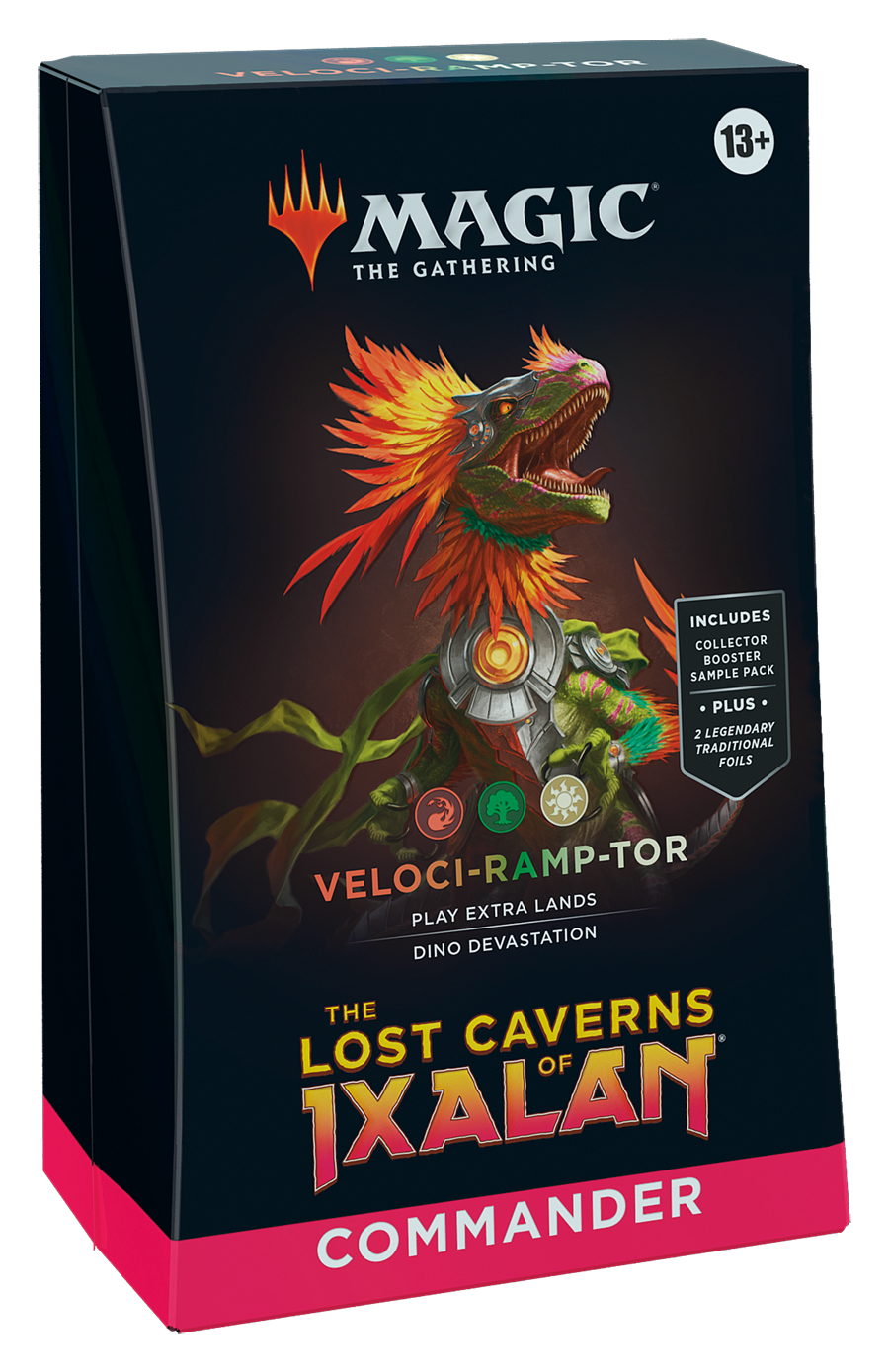 The Lost Caverns of Ixalan Commander Deck Veloci-ramp-tor
