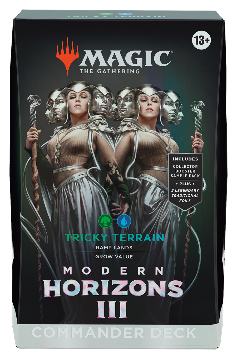 Modern Horizons 3 Commander Deck Tricky Terrain
