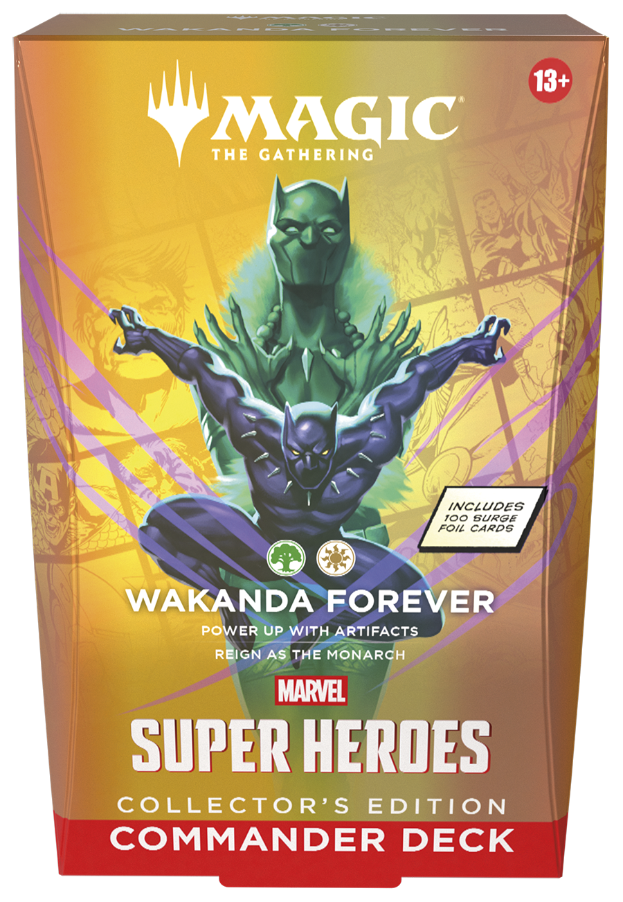 Magic: The Gathering® | Marvel Super Heroes Commander Decks Collector's Edition Wakanda Forever