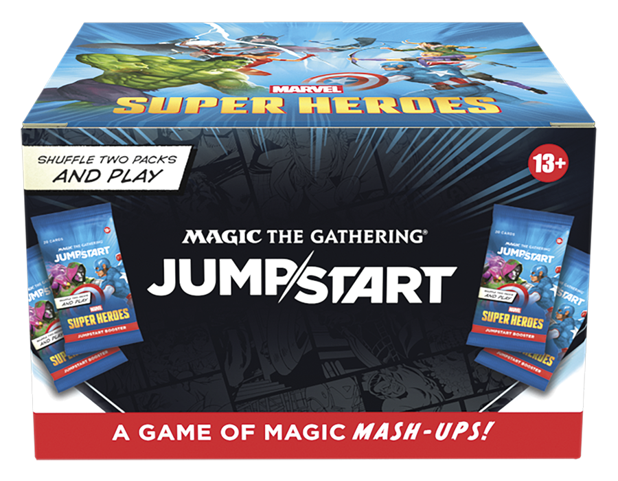Magic: The Gathering® | Marvel Super Heroes Jumpstart Booster Box