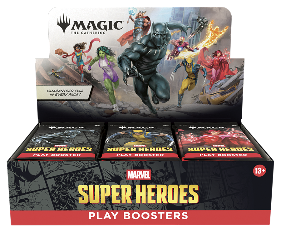 Magic: The Gathering® | Marvel Super Heroes Play Booster Box