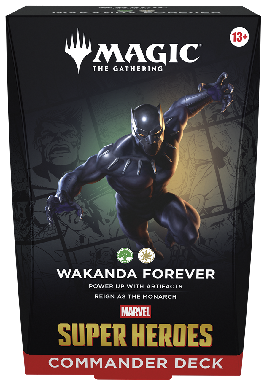 Magic: The Gathering® | Marvel Super Heroes Commander Deck Wakanda Forever