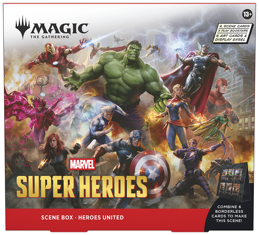 Magic: The Gathering® | Marvel Super Heroes Scene Box Heroes United
