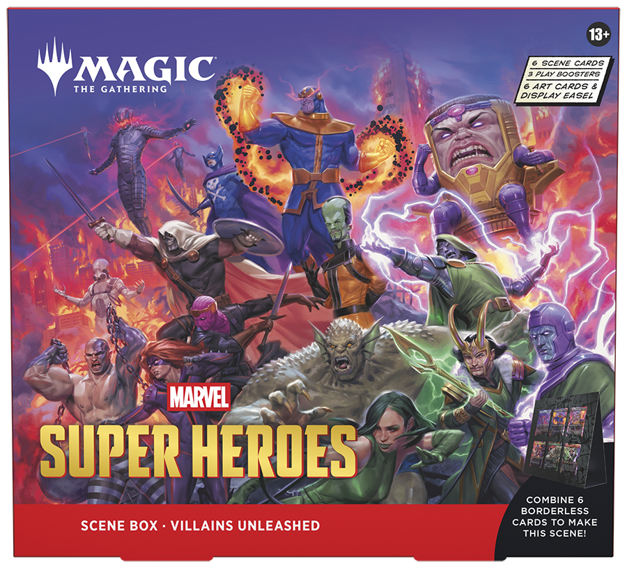 Magic: The Gathering® | Marvel Super Heroes Scene Box Villains Unleashed