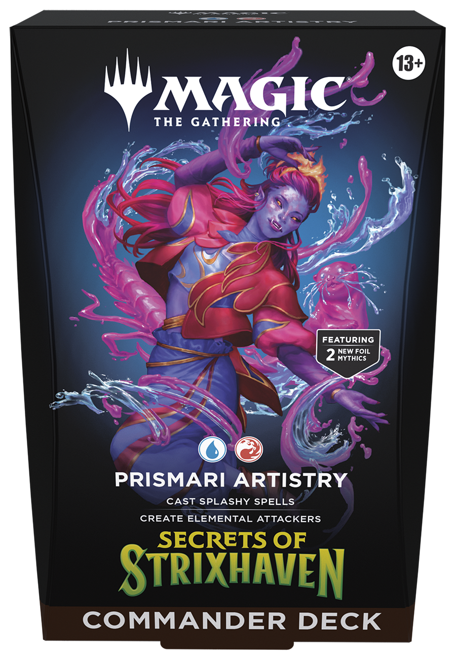 Magic: The Gathering: Secrets of Strixhaven Commander Deck Prismari Artistry