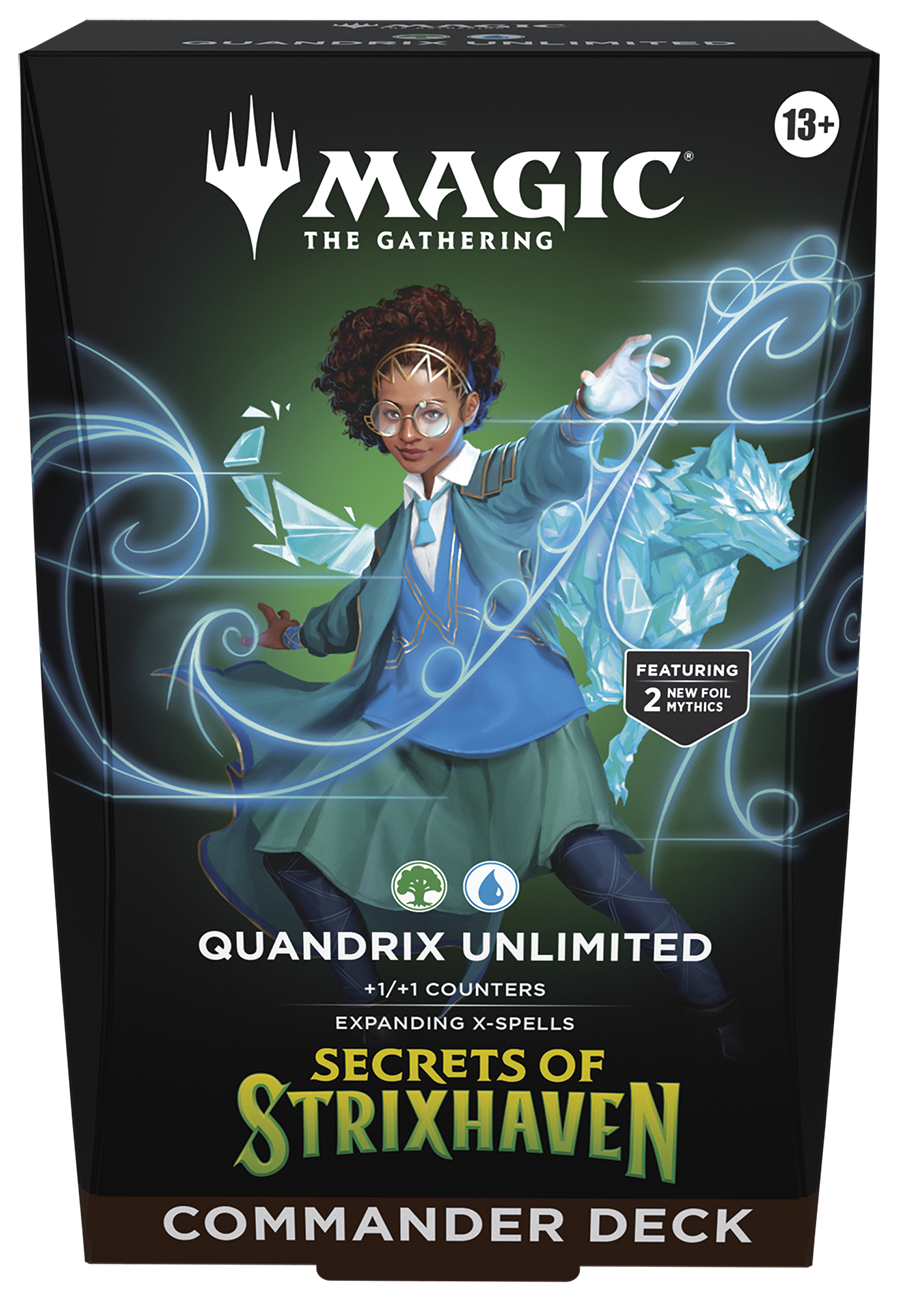 Magic: The Gathering: Secrets of Strixhaven Commander Deck Quandrix Unlimited
