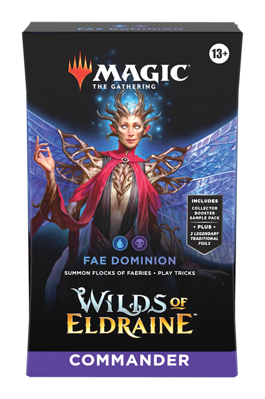 Wilds of Eldraine Commander Deck Fae Dominion