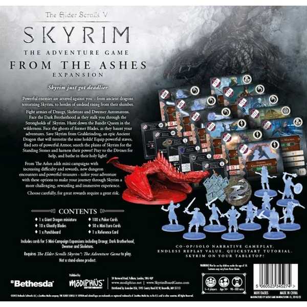The Elder Scrolls V: Skyrim – The Adventure Game: From the Ashes Expansion