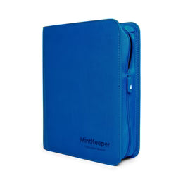 MintKeeper - Toploader Binder - 4 Pocket - Blue