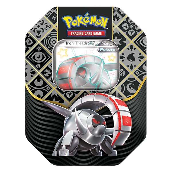 Scarlet & Violet: Paldean Fates - Tin (Iron Treads ex) (International Version)